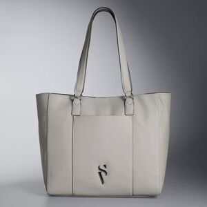 Simply Vera Vera Wang Tote Bag ☆Color: Grey ☆New With Tags